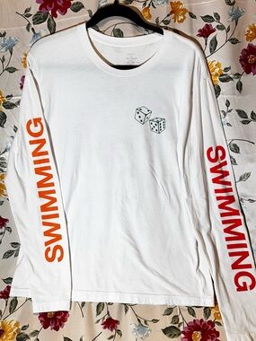 MAC MILLER- AUTHENTIC SWIMMING ALBUM MERCH - LONG SLEEVE- Size L